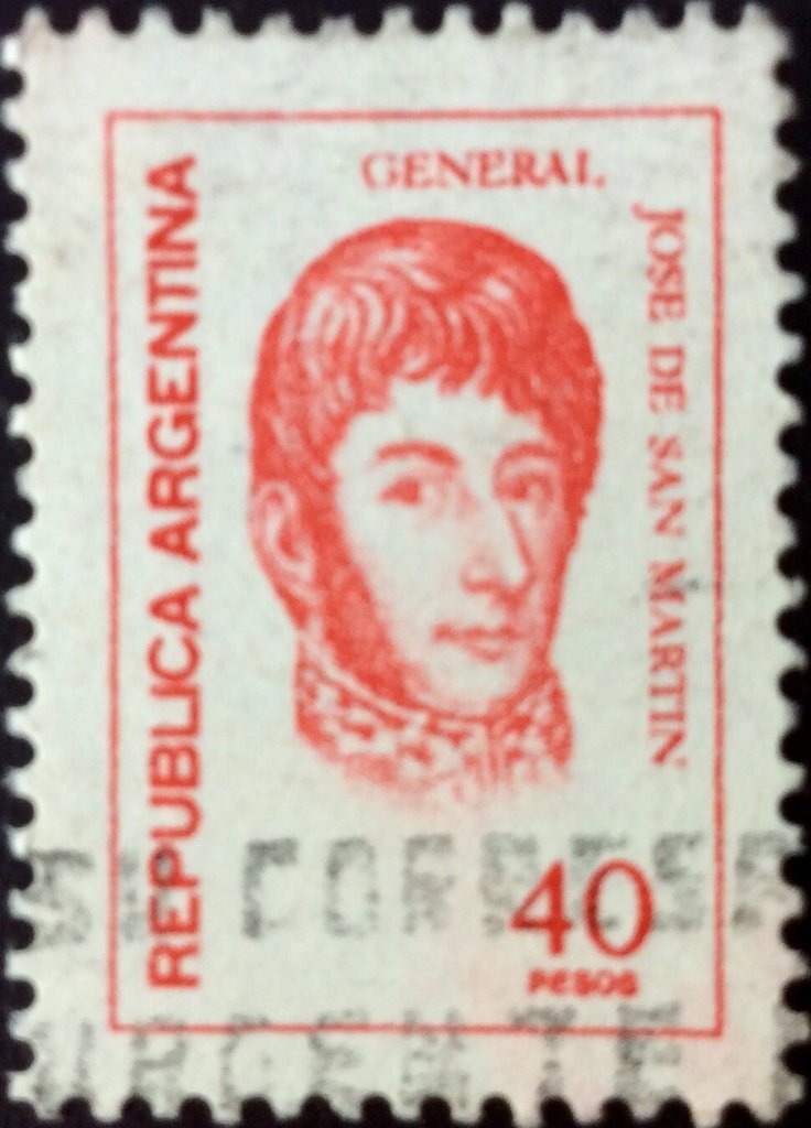 Bernardino Rivadavia (1780-1845) - Perf. 11½