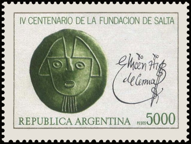 Postman 1920 - Inscriptions in gold