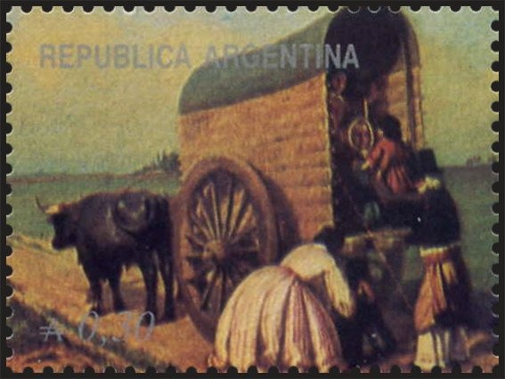 José Francisco de San Martín (1778-1850) - perf. 13¼x12½