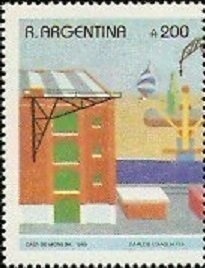 Logo of the Argentine Post - Inscription Llenas