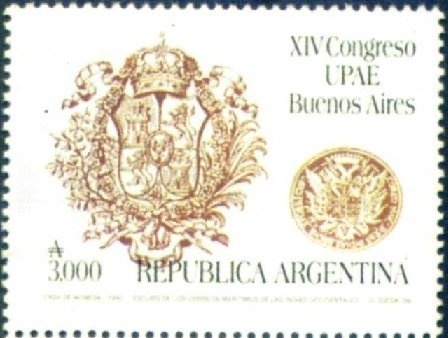 Arms of Argentina and Brazil