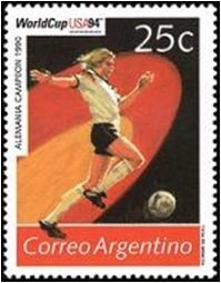 Children painting of WC USA '94