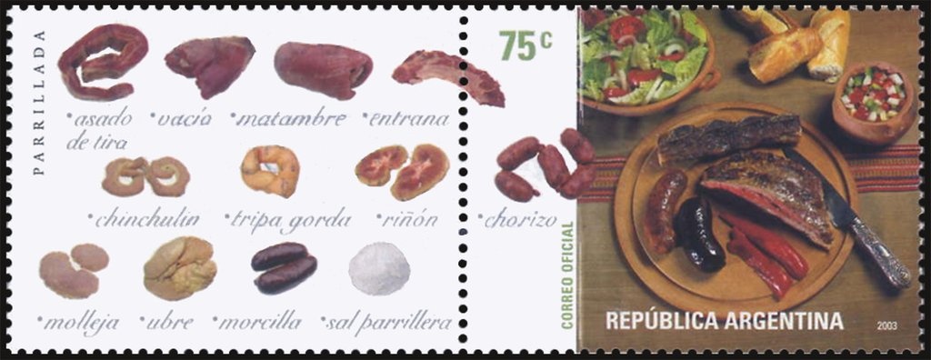 Catamarca, Cuesta de Zapata, surcharged