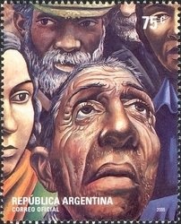 Domingo Faustino Sarmiento (1811-1888), ovpt. “M.I.”