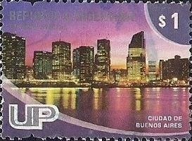 100 years of Argentine Post, San Martín, ovpt. "M.M."