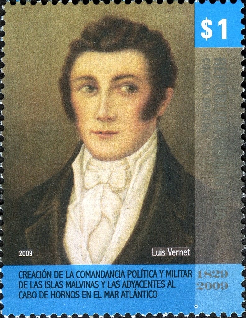 José Francisco de San Martín (1778-1850), ovpt. “M.H.”