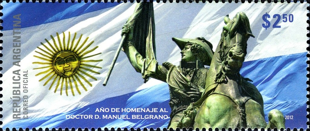 Josè Francisco de San Martin (1778-1850), ovpt. “M.M.”