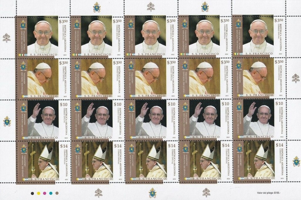 José Francisco de San Martín (1778-1850), ovpt. “M.R.C.”