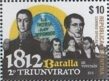 José Francisco de San Martín (1778-1850), ovpt. “M.A.”