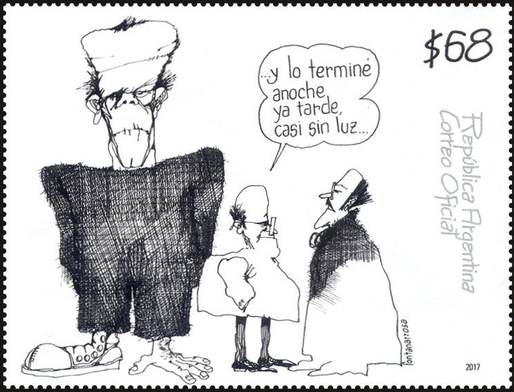 Books Forming Letter "Ñ"