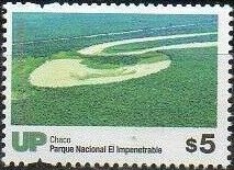 Ushuaia, Tierra del Fuego - Security mark left