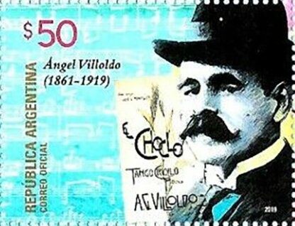 Bernardino Rivadavia (1780-1845), ovpt. “M.R.C.”