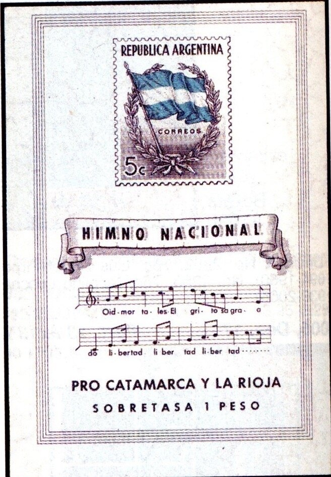 José Francisco de San Martín (1778-1850) (overprint "M.I.")
