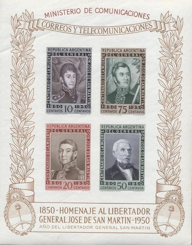 Bernardino Rivadavia (1780-1845) - Type II, perf. 11½