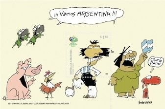 Iruya, Salta - Security mark left