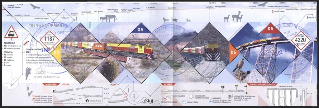 Oil well - Overprint "SERVICIO OFICIAL" (10¾ mm)