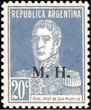 Bernardino Rivadavia (1780-1845) - Perf. 11½x12