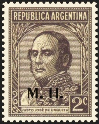 José Francisco de San Martín (1778-1850), ovpt. "M.A."