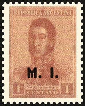 José Francisco de San Martín (1778-1850), ovpt. “M.H.”