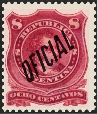 Telegraph stamp type I