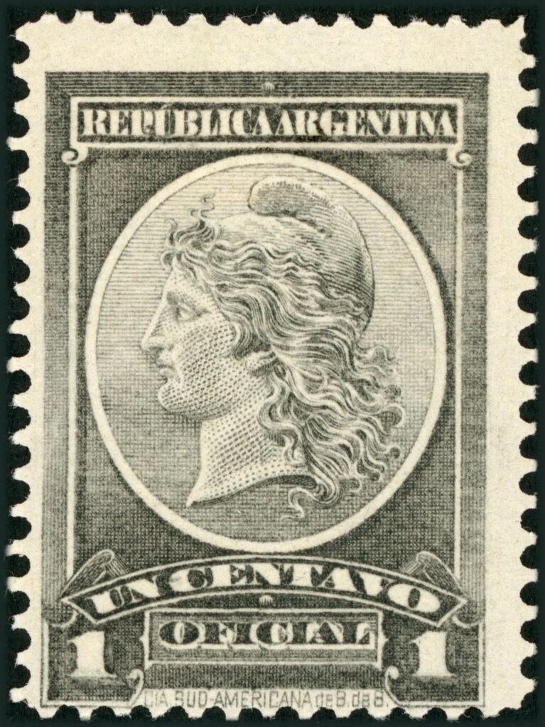 José Francisco de San Martín (1778-1850), ovpt. “M.O.P.”