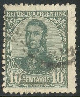 Bernardino Rivadavia (1780-1845) - Perf. 12¼