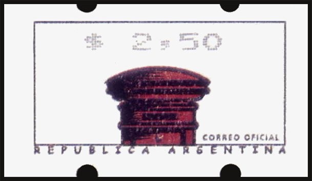 Juan Bautista Albendi (1819-1884) -Black surcharge