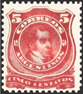Telegraph stamp type II