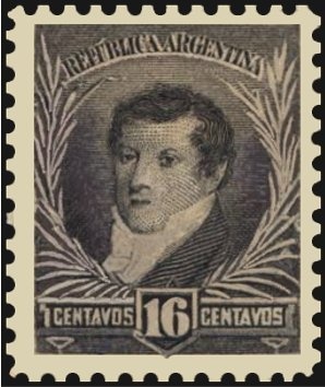 José Francisco de San Martín (1778-1850), ovpt. “M.G.”