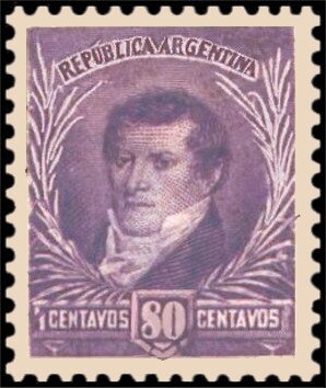 José Francisco de San Martín (1778-1850), ovpt. "M.H."