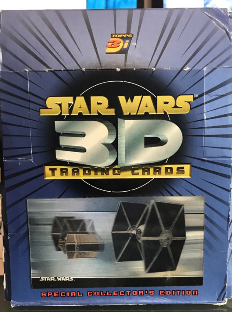 Star Wars 3D Trading Cards - Topps sci-fi collectible [Barcode 041116107542] - Main Image 1