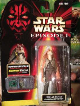 E1 Jar Jar Binks - Hasbro sci-fi collectible [Barcode 016281840778] - Main Image 1