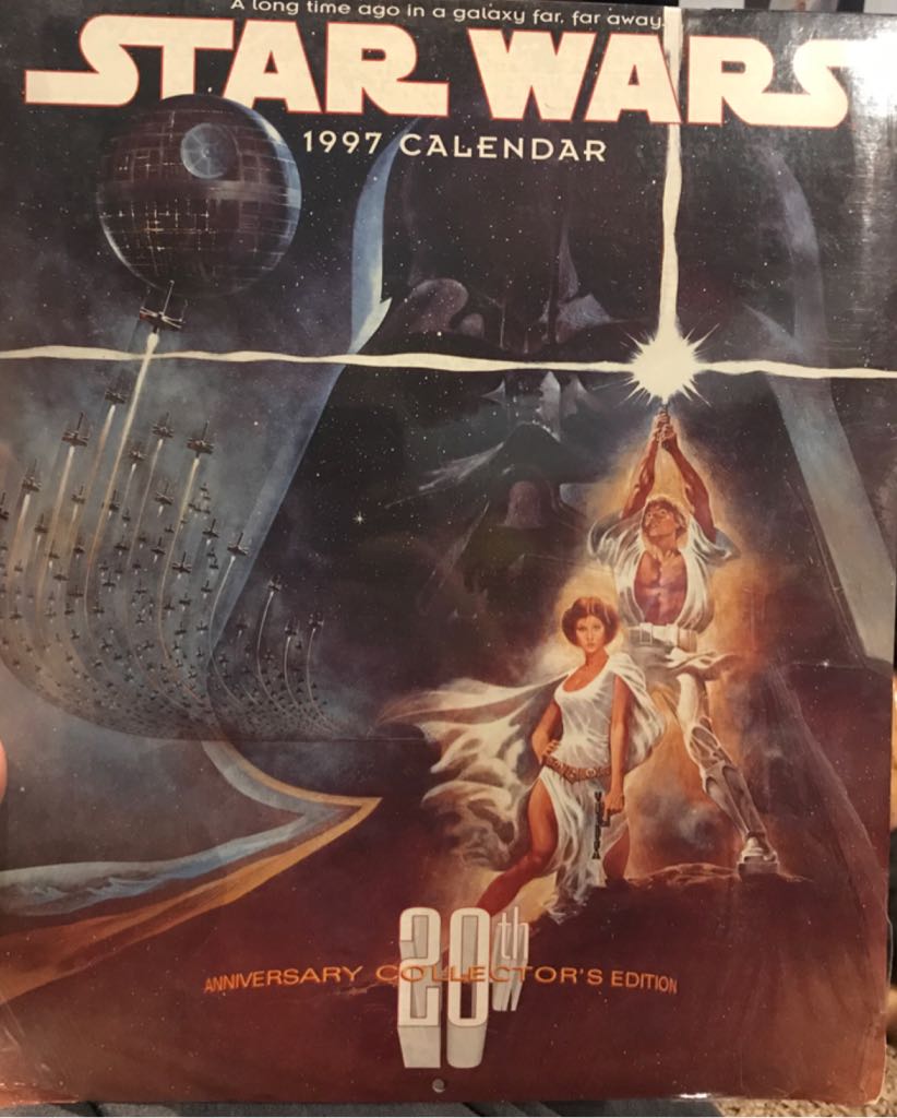 Star Wars 1997 Calendar - Golden Turtle Press sci-fi collectible [Barcode 016674003995] - Main Image 1
