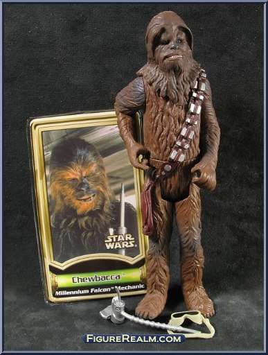 Star Wars Chewbacca Millennium Falcon Mechanic  sci-fi collectible [Barcode 016930847776] - Main Image 1