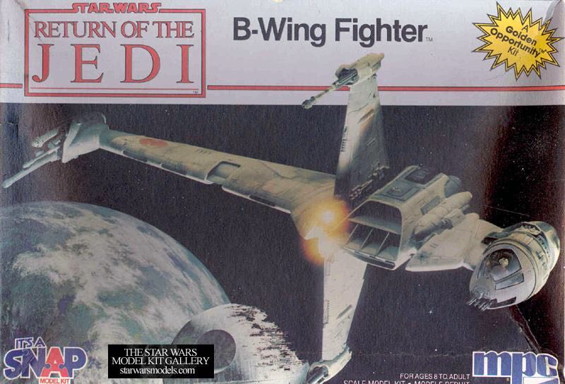 B-Wing Fighter Model Kit - Fundimensions sci-fi collectible [Barcode 023922119742] - Main Image 1
