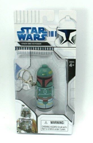 Boba Fett Stack-Ems Keychain - BFI sci-fi collectible [Barcode 0014397183024] - Main Image 2