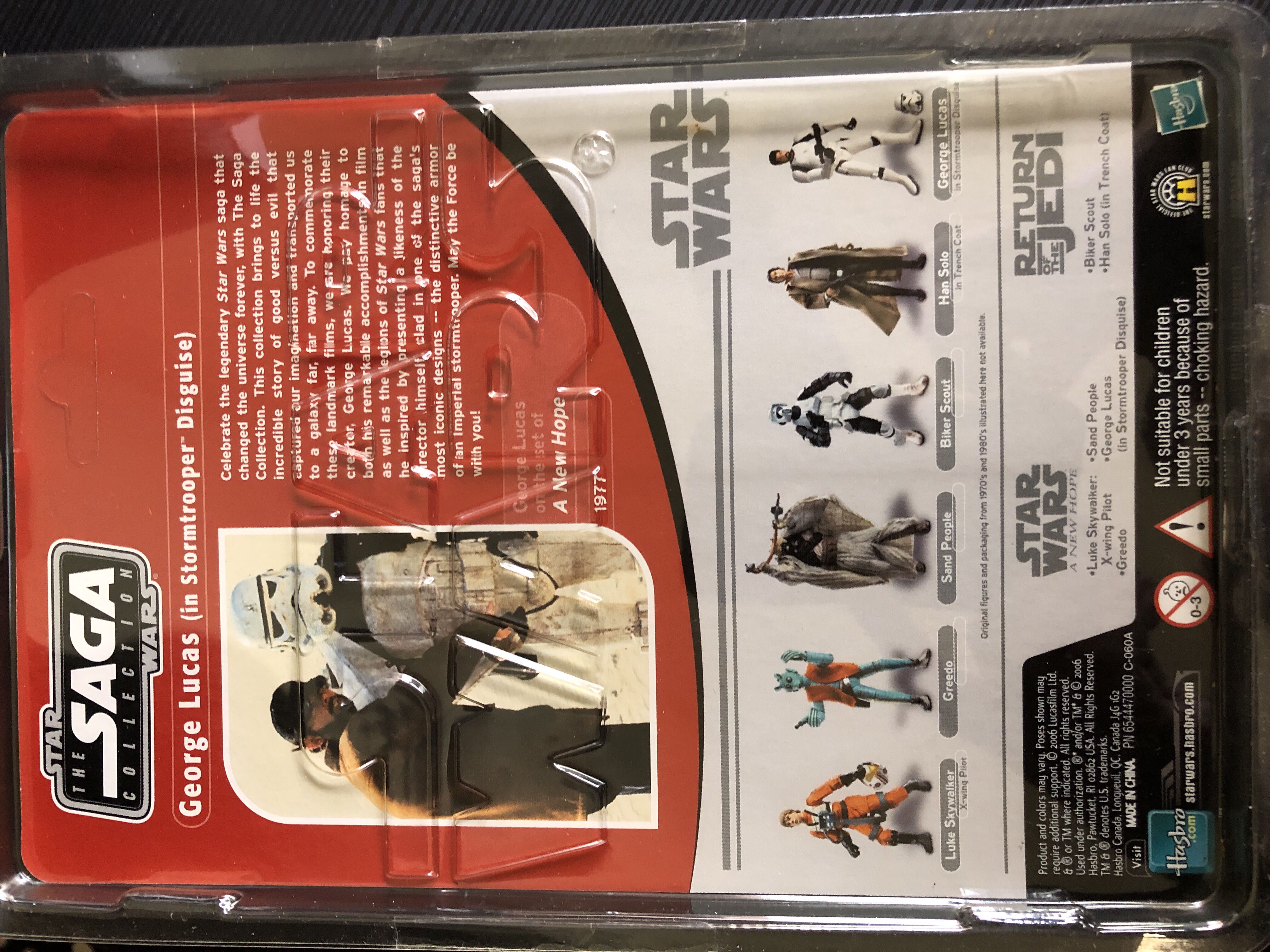 Star Wars ugh George Lucas Galactic Hunt In Hand Vintage - Hasbro sci-fi collectible [Barcode 653569137429] - Main Image 2