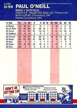 Paul O’Neill  baseball card collectible - Main Image 2