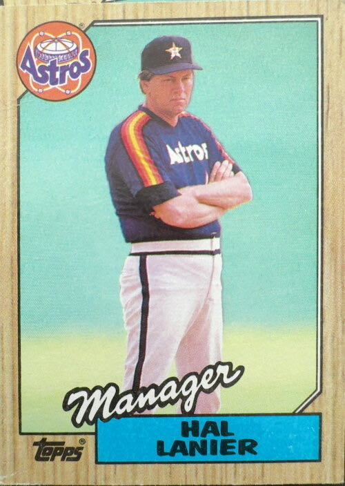 Hal Lanier  baseball card collectible - Main Image 3