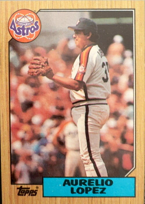 Aurelio Lopez  baseball card collectible - Main Image 3