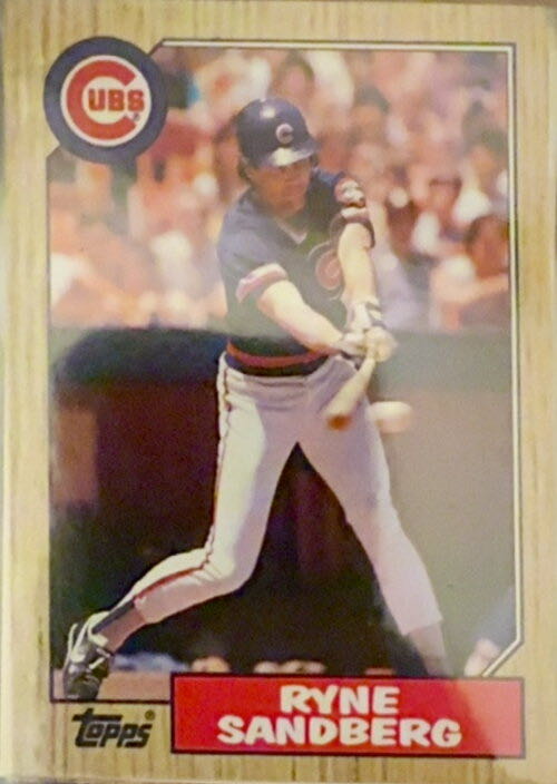 Ryne Sandberg  baseball card collectible - Main Image 3
