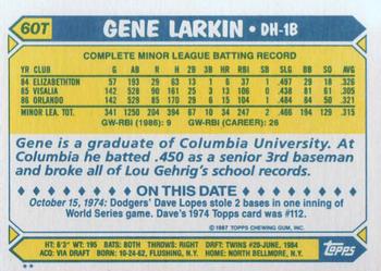 Gene Larkin  baseball card collectible - Main Image 2