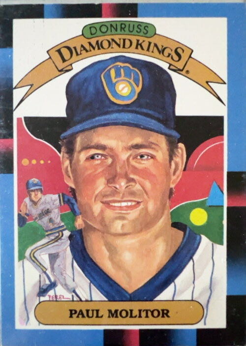 Paul Molitor  baseball card collectible - Main Image 3