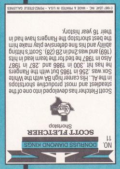 Scott Fletcher  baseball card collectible - Main Image 2