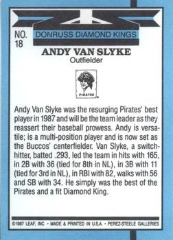 Andy Van Slyke  baseball card collectible - Main Image 2