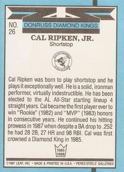 Cal Ripken Jr.  baseball card collectible - Main Image 2
