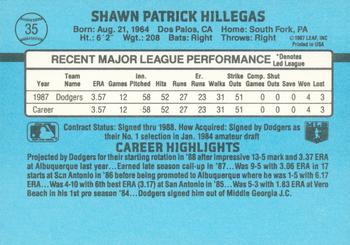 Shawn Hillegas  baseball card collectible - Main Image 2