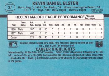 Kevin Elster  baseball card collectible - Main Image 2