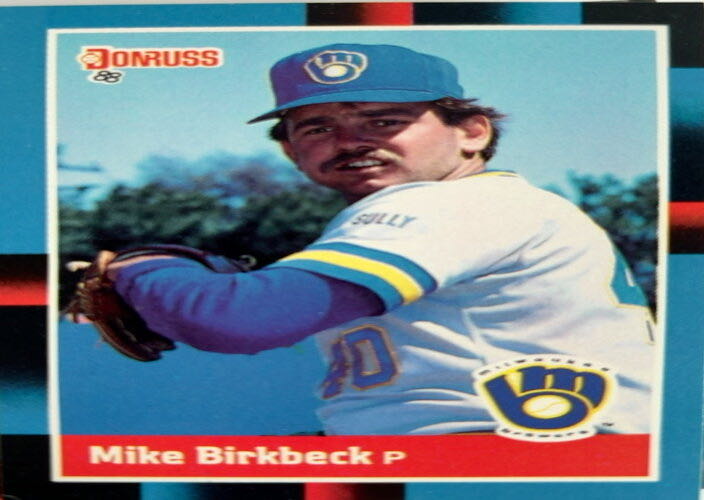 Mike Birkbeck  baseball card collectible - Main Image 3