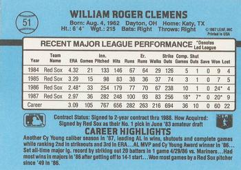 Roger Clemens  baseball card collectible - Main Image 2